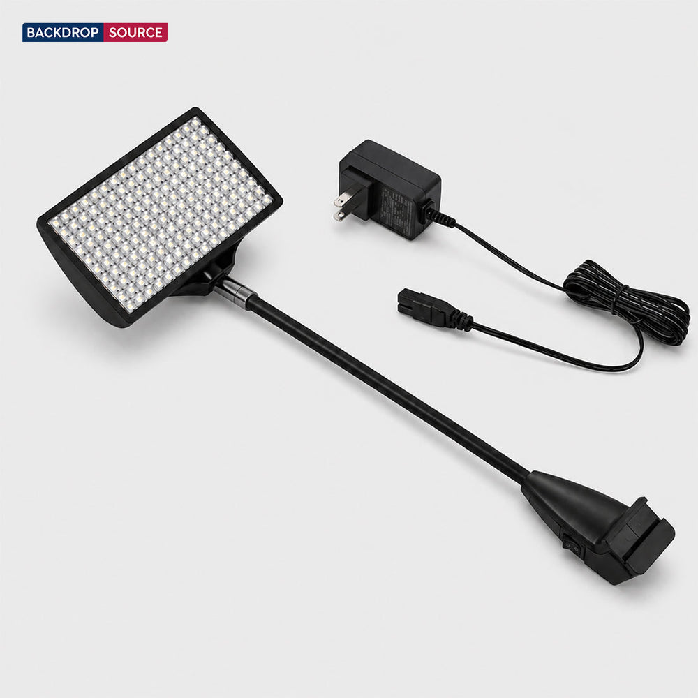 LED Display Light - included in Magnetic Fabric Banner Stand & L-Shaped Display Exhibition Kit