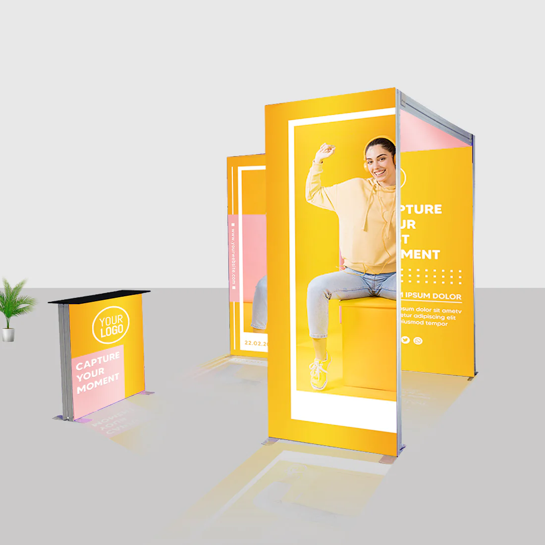 SEG Modular Lightbox Display Kit - Model 1