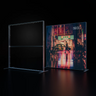 1m Backlit SEG Lightbox Display Frame