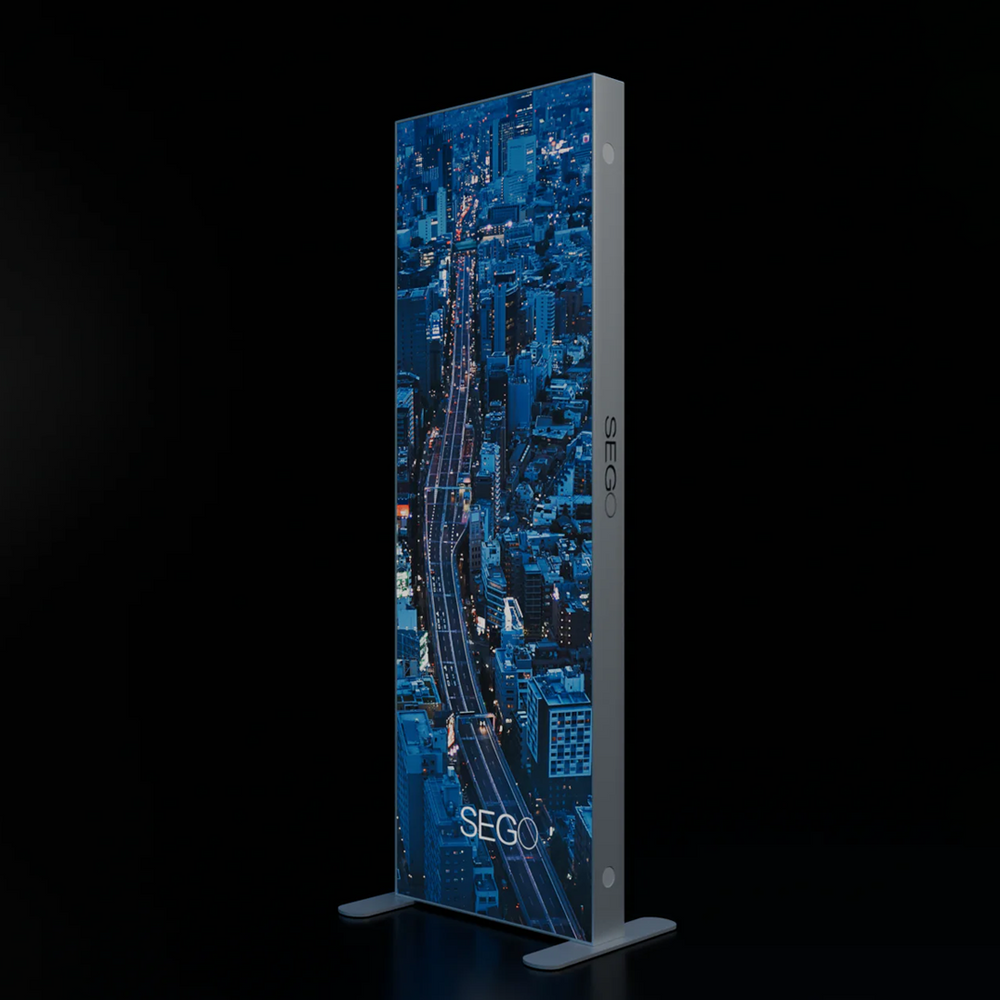 1m Backlit SEG Lightbox Display Frame