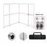 3x3m Magnetic Fabric Backwall Kit with Full-Width Graphic