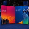 3x3m Magnetic Fabric Backwall Kit with Full-Width Graphic