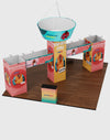 Modular Booth Kits 9m x 6m - Model 2