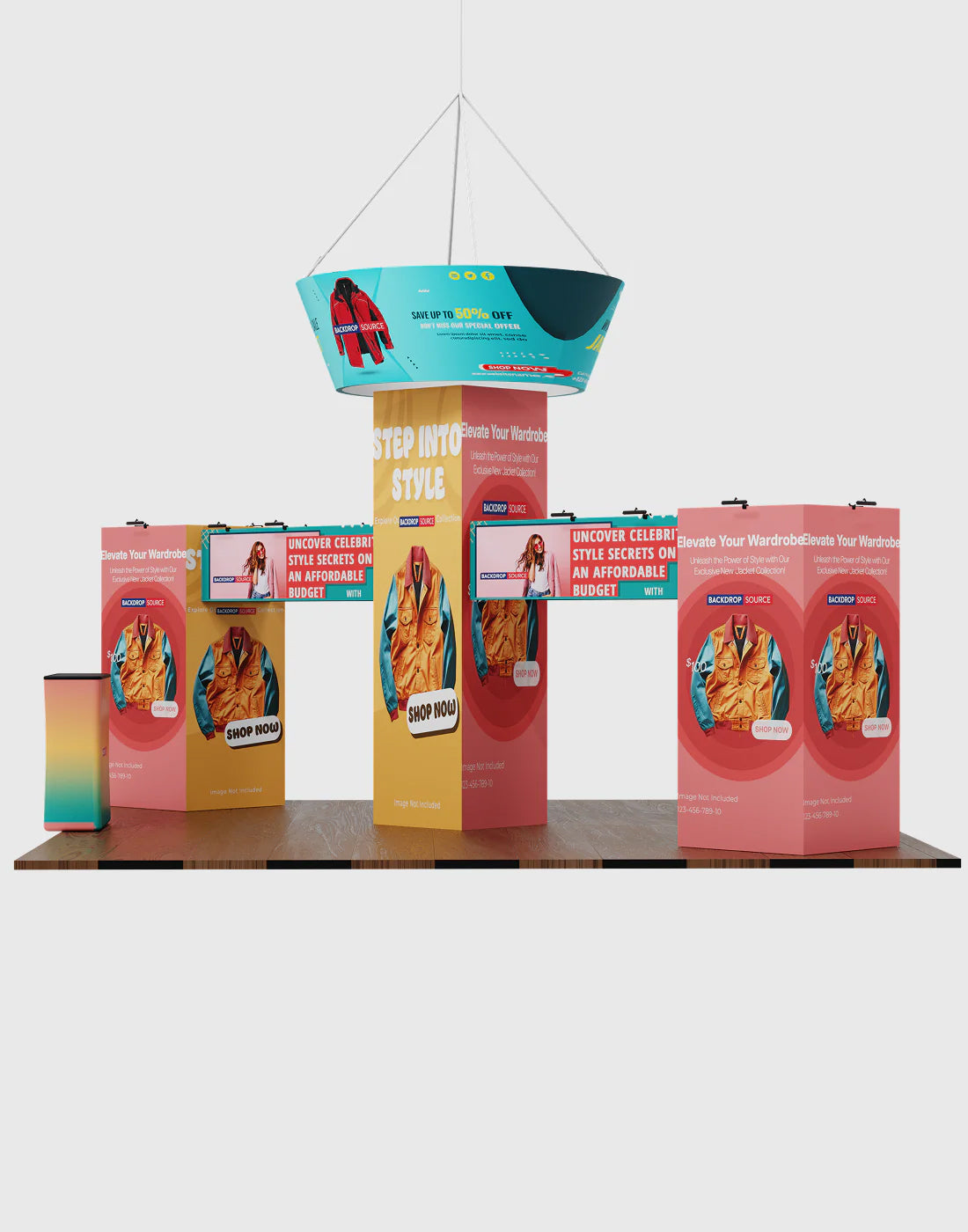 Modular Booth Kits 9m x 6m - Model 2