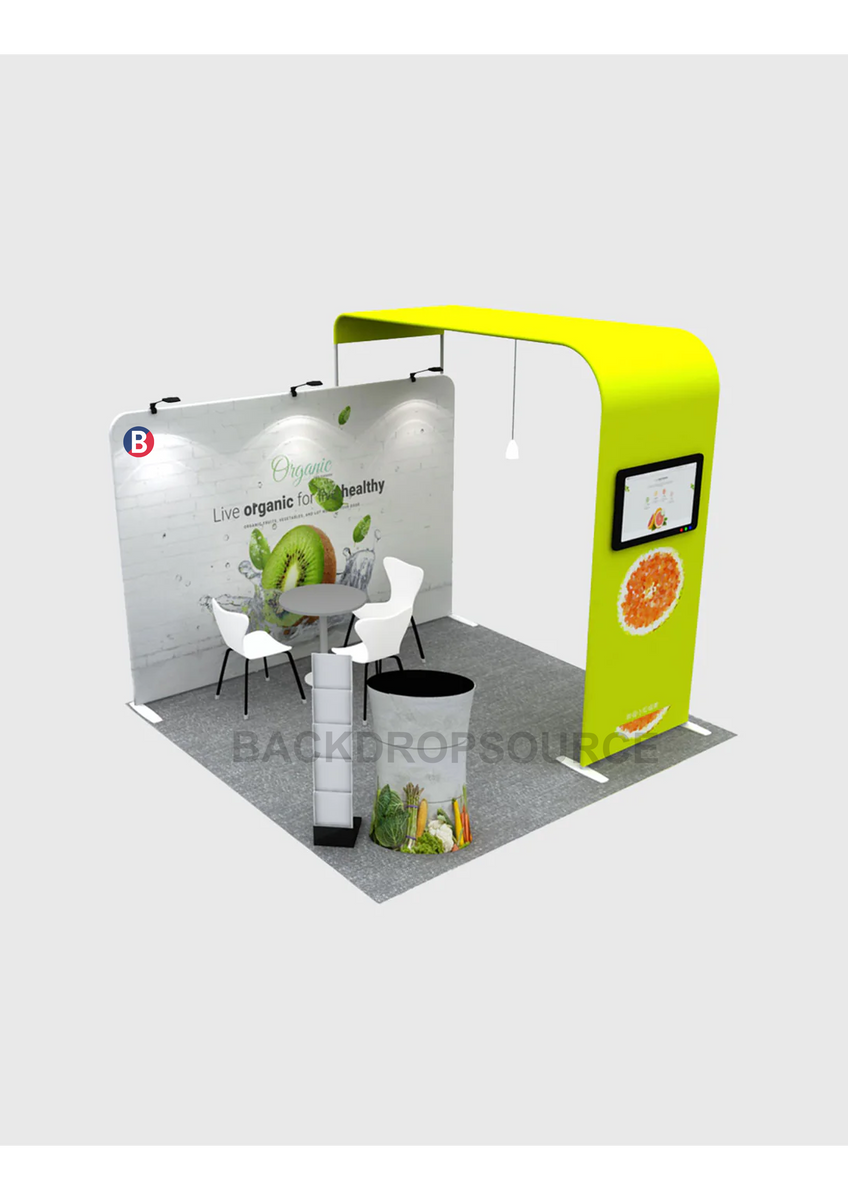 Modular L Arch TV Display Exhibition Kit for 3m Wide Booths ...