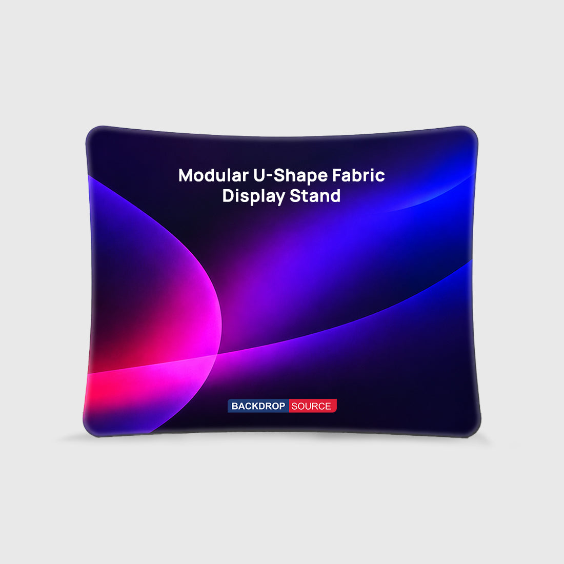 Modular U-Shape Fabric Display Stand
