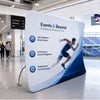 Modular U-Shape Fabric Display Stand