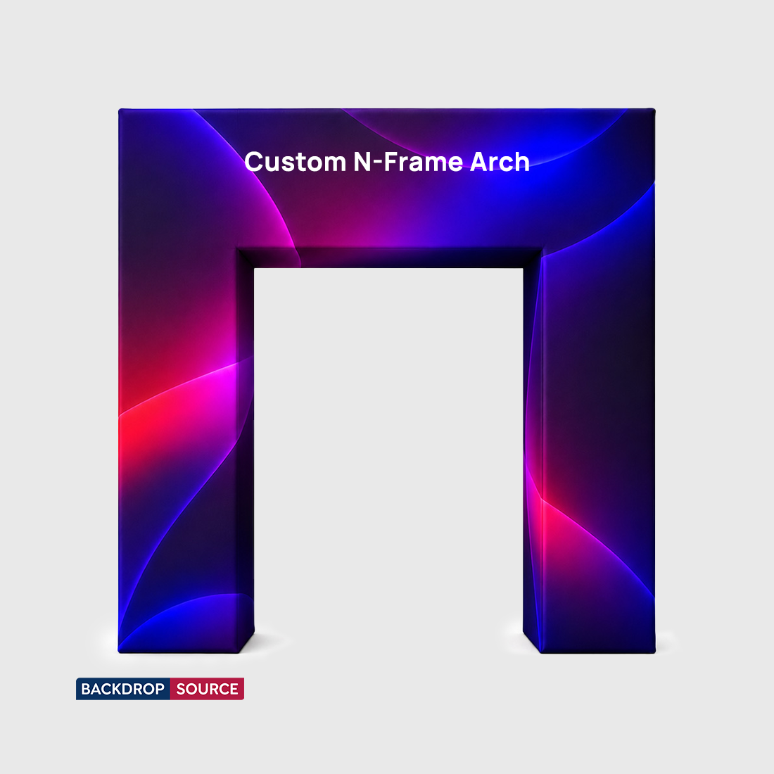 Custom N-Frame Tension Fabric Event Archway