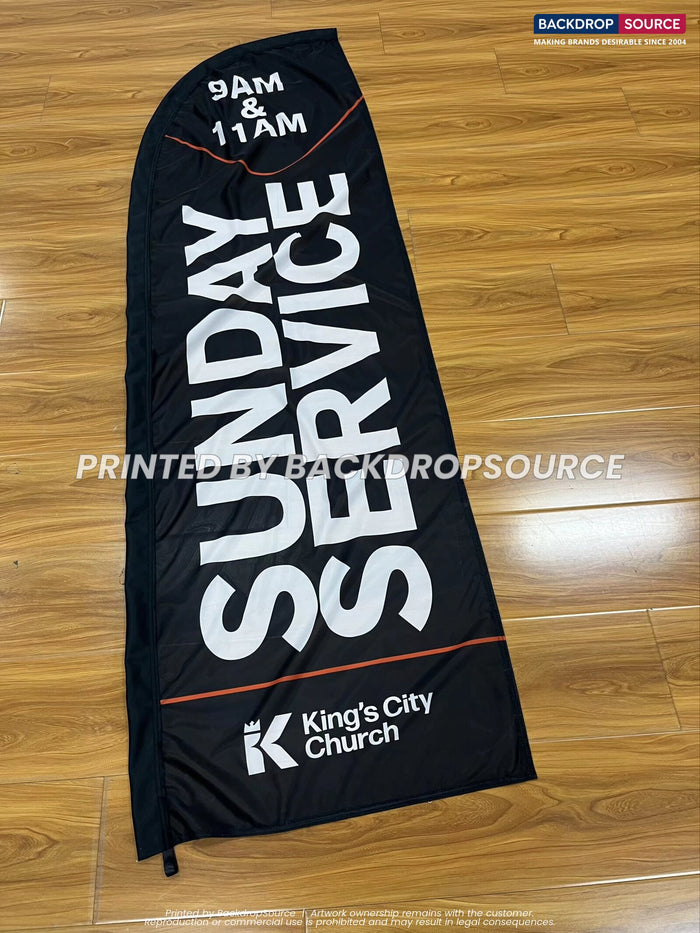 Advertising flags