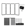 Panoramic Foldable Media Wall with Shape-Shifting Design