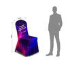 Pleated Banquet Chair Cover