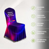Pleated Banquet Chair Cover