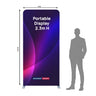 Portable 2.3m High Fabric Exhibit Display