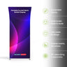 Portable Curved Fabric Exhibit Display