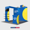 Portable Exhibit Display 3m x 3m - Model 17
