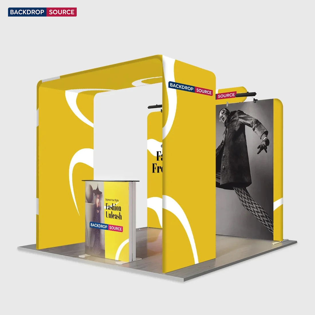 Portable Exhibit Display 3m x 3m - Model 29
