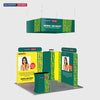 Portable Exhibit Display 3m x 3m - Model 30