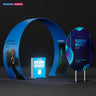 3x3m Tapered Arch Booth Kit with Circle Backdrop & Lightbox