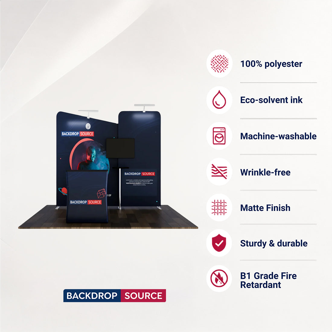 Portable Exhibit Display 3m x 3m - Model 7