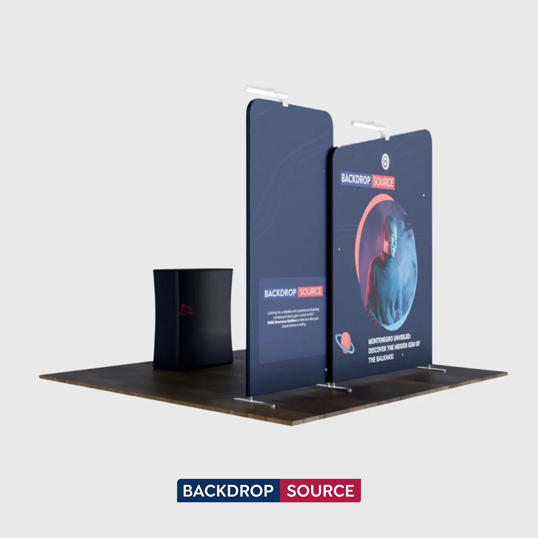 Portable Exhibit Display 3m x 3m - Model 7