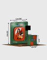 3x3m Inclined Wall Booth Kit with Counter & TV Mount