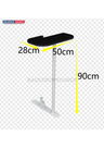 3x3m Booth Kit with Tall & Wide Straight Walls, Counter & TV