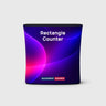 Rectangle Fabric Display Counter - included in Magnetic Fabric Banner Stand & Pop-Up Booth Exhibition Kit