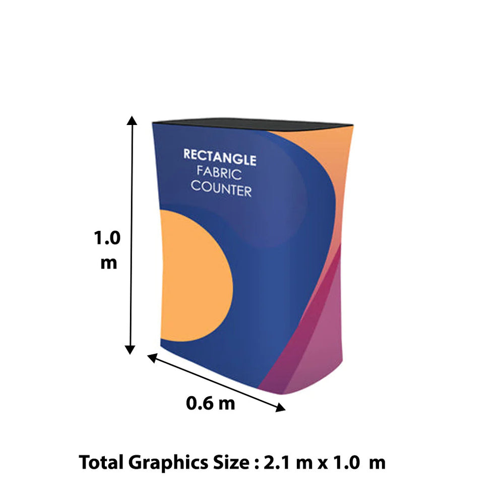 3m x 3m  Straight Popup Exhibit Pro 3-in-1 Display Kit with Illume Lights