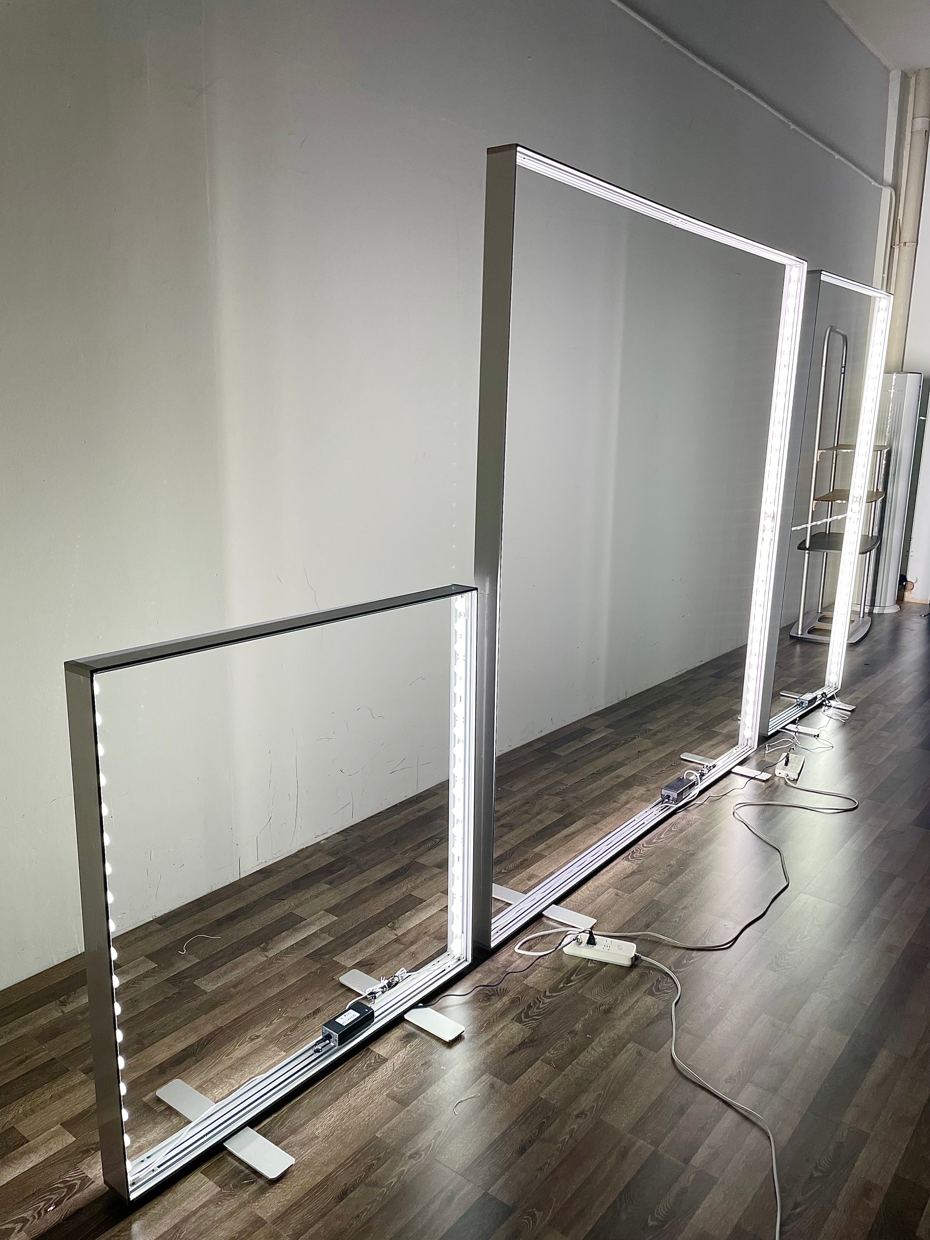 1.2m W x 2m H SEG Backlit Fabric Lightbox | Backdropsource