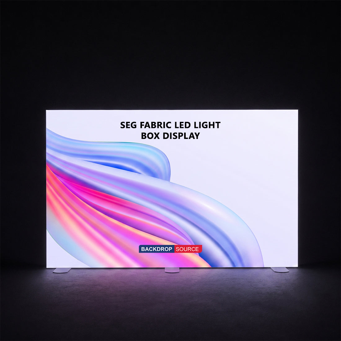SEG Frameless Fabric LED Light Box Display - 4m W x 2.5m H
