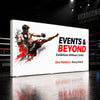 SEG Frameless Fabric LED Light Box Display - 6m W x 2.5m H