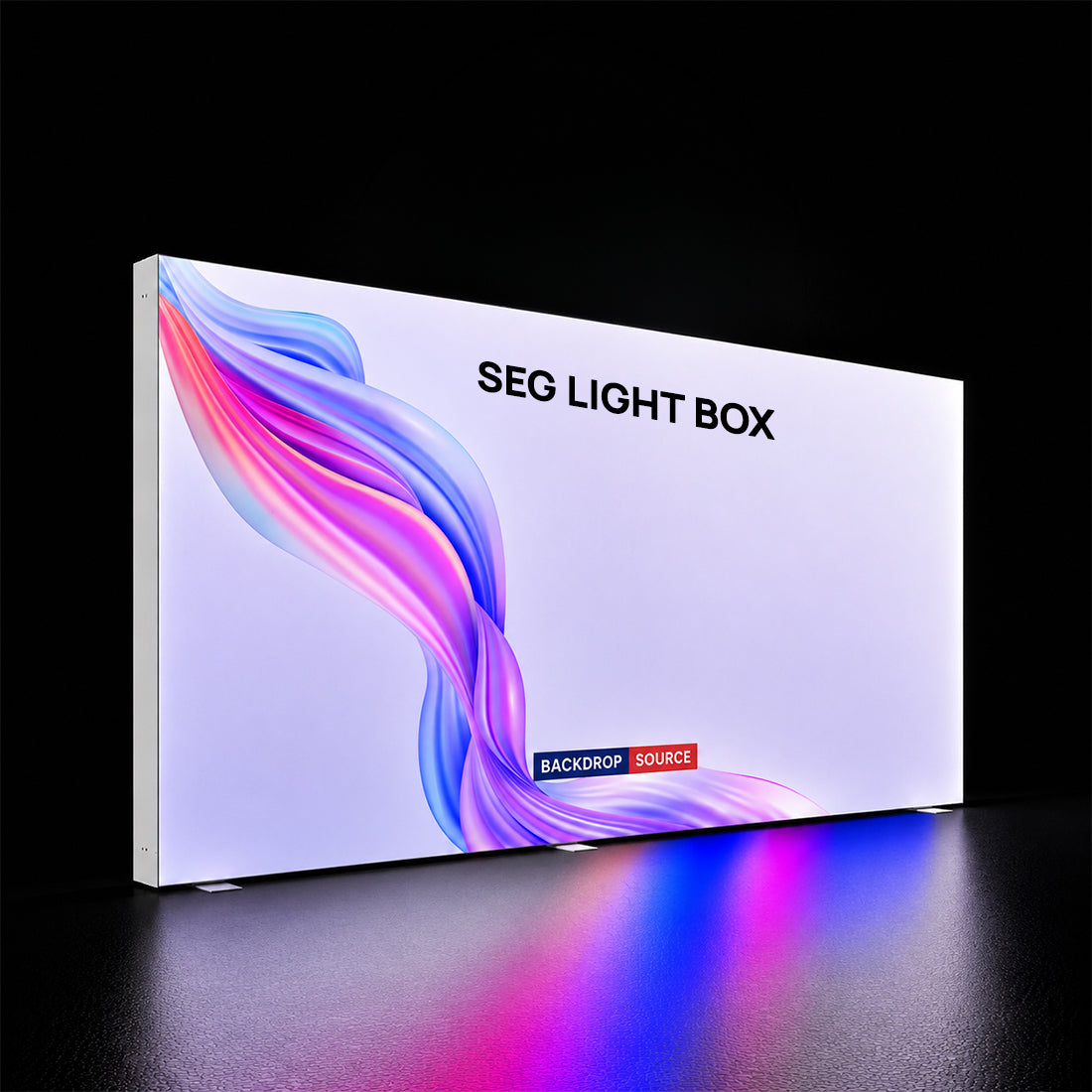 SEG Frameless Fabric LED Light Box Display - 6m W x 2.5m H