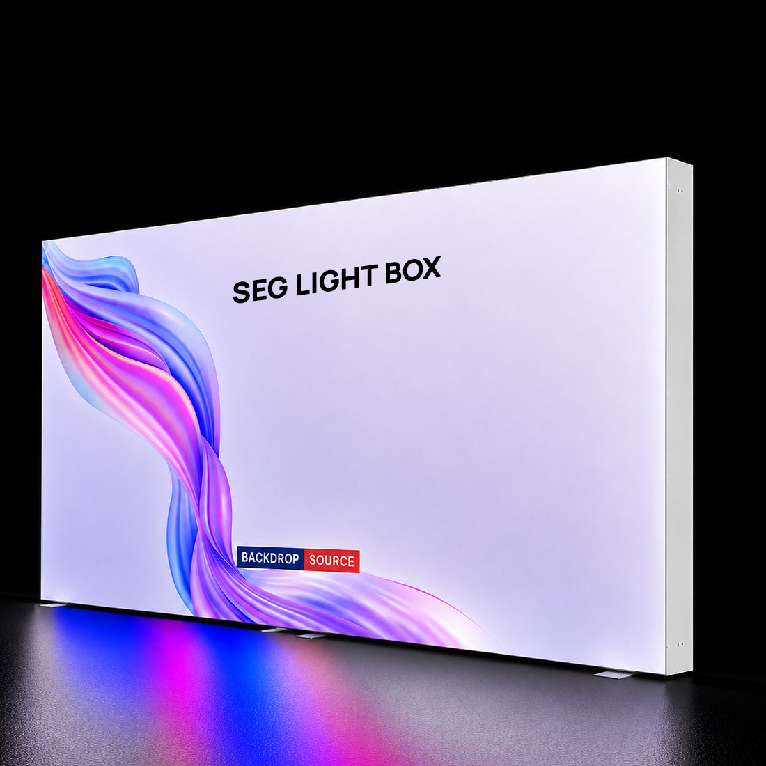 SEG Frameless Fabric LED Light Box Display - 6m W x 2.5m H
