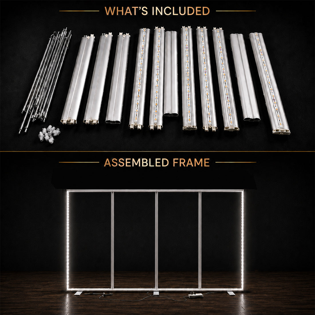 SEG Frameless Fabric LED Light Box Display - 6m W x 2.5m H
