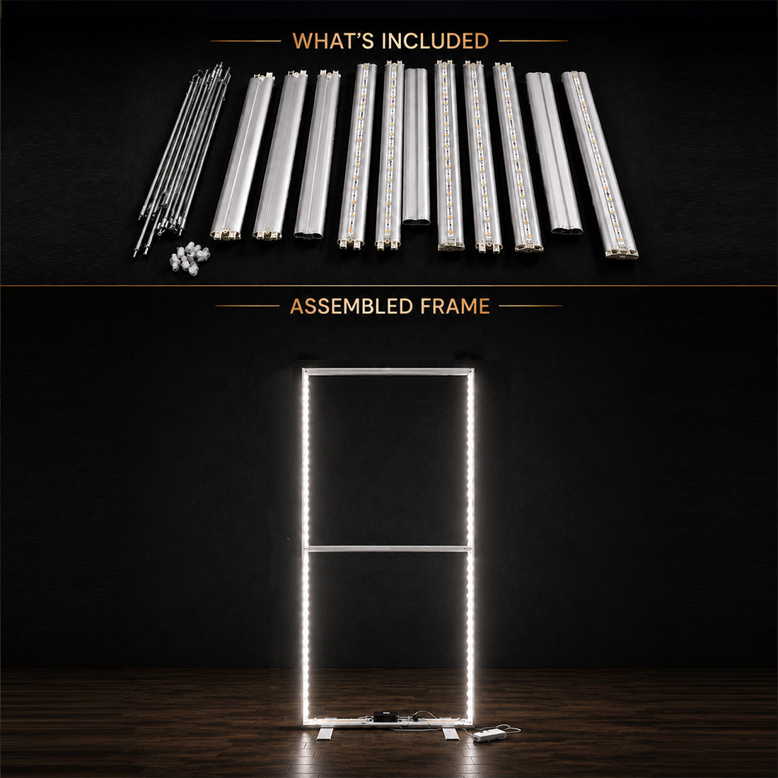 SEG Frameless Fabric LED Light Box Display - 1m W x 2m H