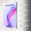 SEG Frameless Fabric LED Light Box Display - 1.2m W x 2m H