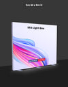 SEG Frameless Fabric LED Light Box Display - 3m W x 2.5m H