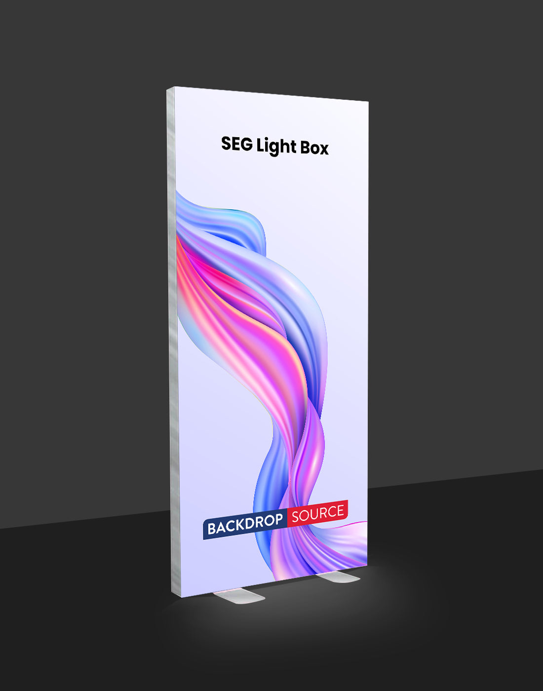 Backlit SEG Fabric Display Frame - 80mm Depth Aluminum Profile