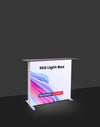 SEG Light Box Display Counter - 1m H