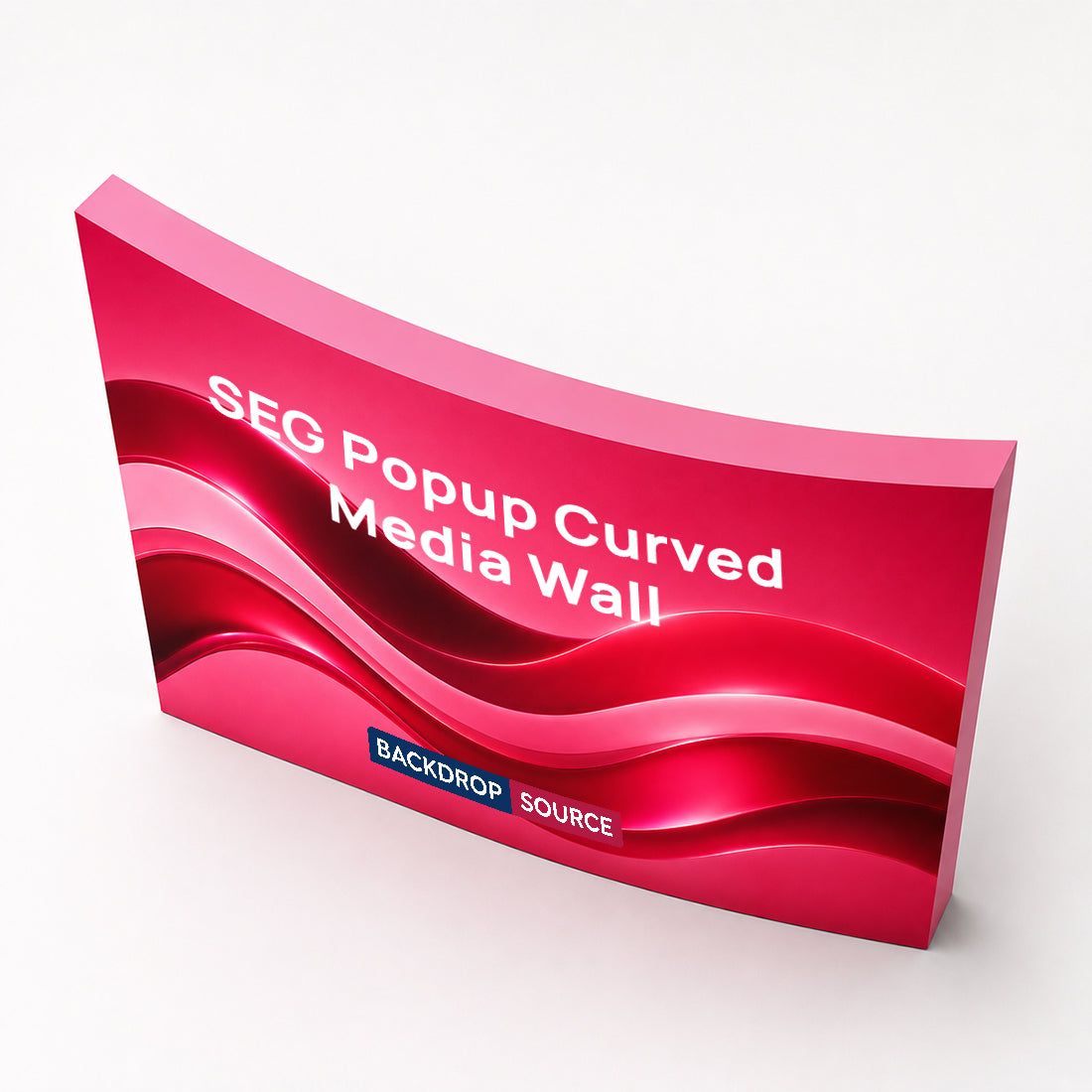 SEG Popup Curved Media Wall