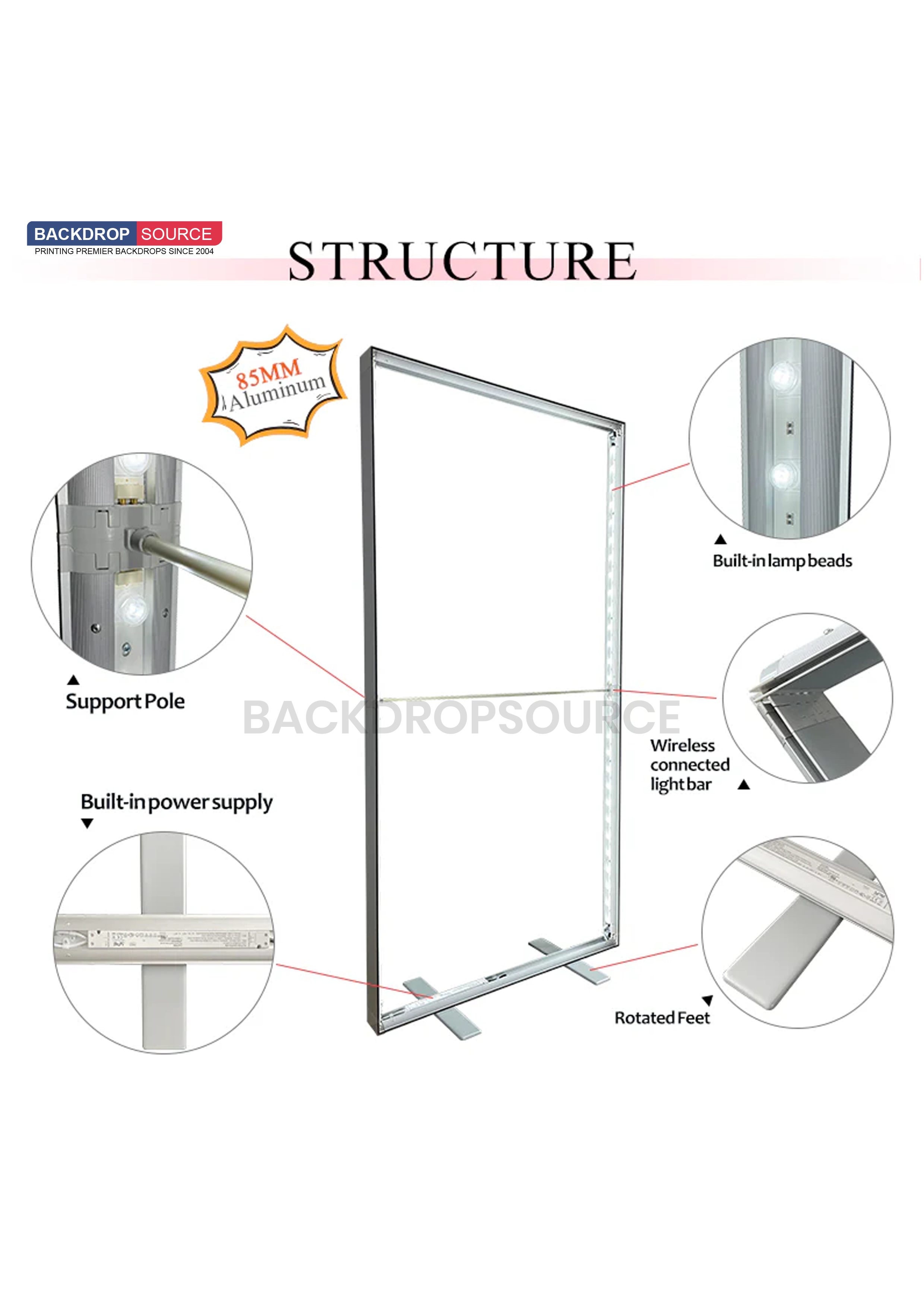 SEG Light Box folding stand – Backdropsource AU