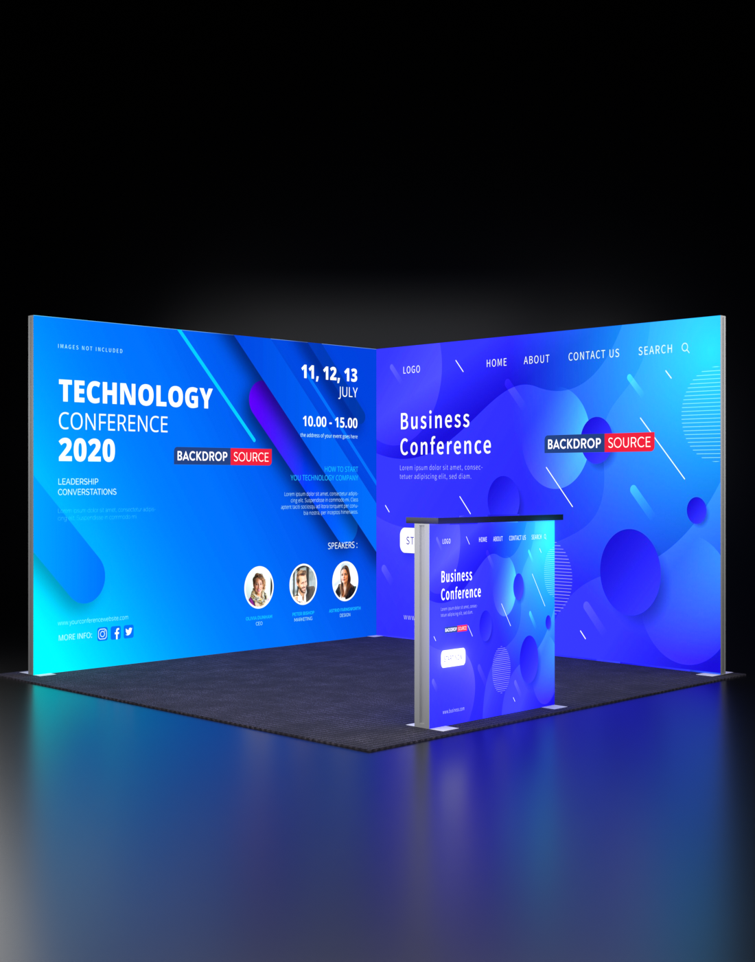 SEG LED Backlit Display Kit – Backdropsource AU