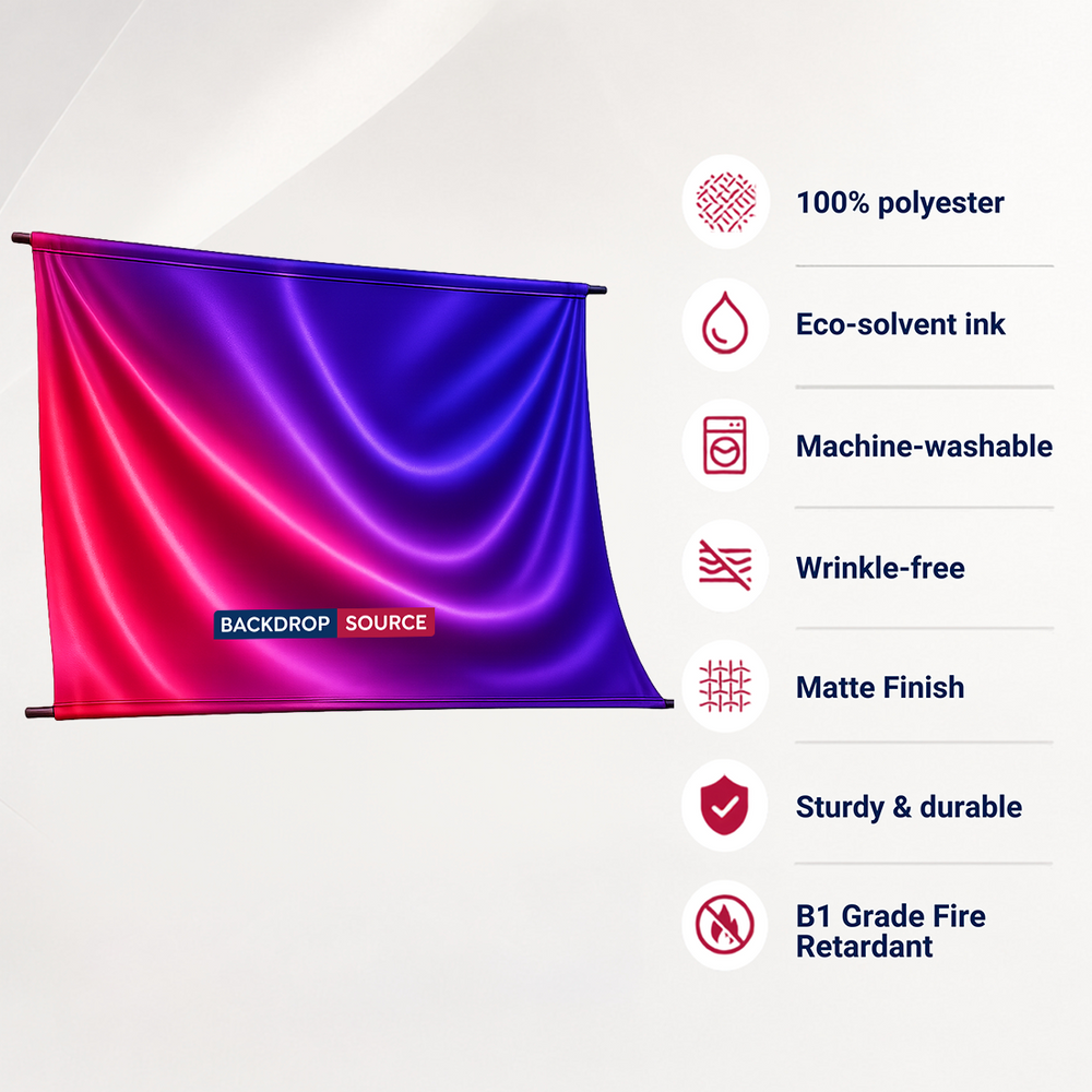 Satin & Decorative Backdrop