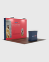 3m x 3m  Straight Popup Exhibit Pro 3-in-1 Display Kit with Illume Lights