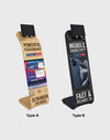 Sleek Tension Fabric Tablet Display