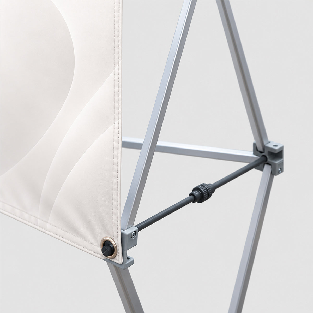 Small Triangular Fabric GeoMetrix Pop Up Grid Display