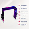 Fabric Square Arch Booth Display with Shelf & TV Mount