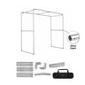 Square shape Tension Fabric Display Arch