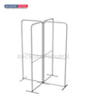 2x2m Magnetic Fabric Straight Backwall Display