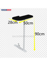 6x3m Straight Backdrop with Shelf Exhibition Kit